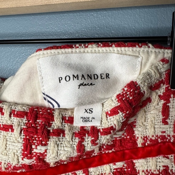 Tuckernuck Pomander Place Marjorie Houndstooth Tweed Midi Skirt | Size XS - Picture 5 of 5